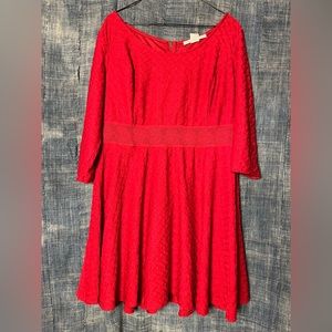 American Rag Red Valentines Dress 2X